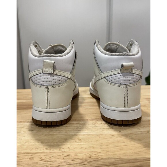 Nike Dunk High "White Sail" - Women's Size 8 White Shoes Sneakers - Picture 5 of 8